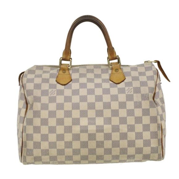 LOUIS VUITTON Damier Azur Speedy 30 Hand Bag - Picture 13 of 15